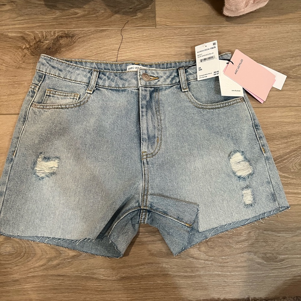 NWT JEAN SHORTS